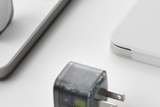 Nomad’s bringing back the early 2000s with a transparent charging brick