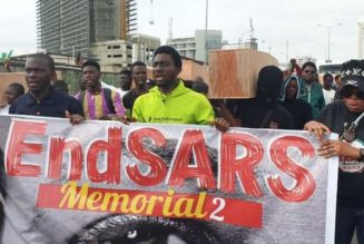 PHOTOS: Coffins, Flowers, Surface At #EndSARS Memorial Procession