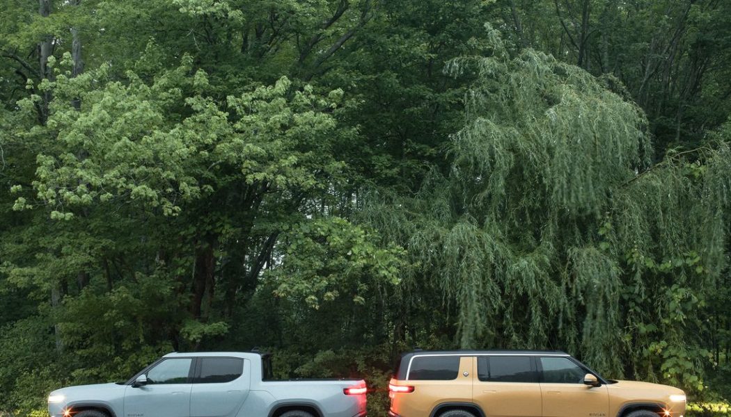 Rivian has good news about its EVs and some not-so-good news about its factory plans