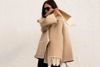 Scarf Coats Are the Only Coat Style Fashion People Are Investing in This Season