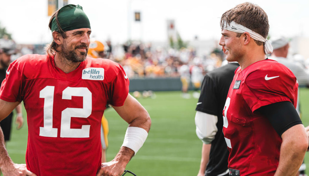 Zach Wilson Praises Childhood Hero Aaron Rodgers Ahead Of Packers Test