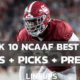 College Football Week 10 – Best Parlay Bets This Week