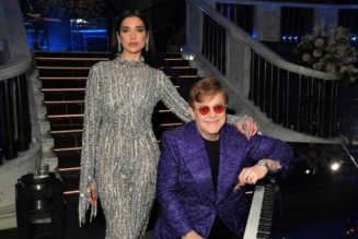 Elton John Introduces Dua Lipa on Stage at Dodger Stadium For ‘Cold Heart’ Performance