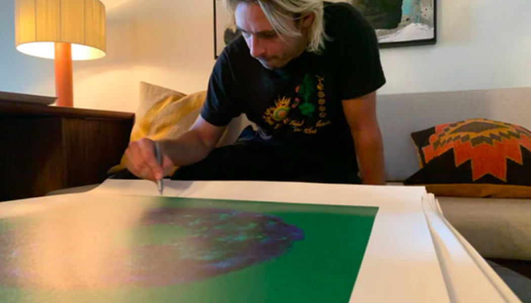 Flume Is Selling Autographed Soundwave Art Prints to Support Children Affected by War