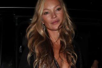 Kate Moss Wore an Even More Daring Version of Her Iconic ’90s Naked Dress