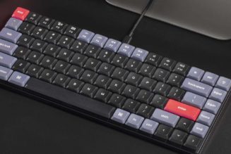 Keychron’s new keyboard pairs a low-profile design with premium construction