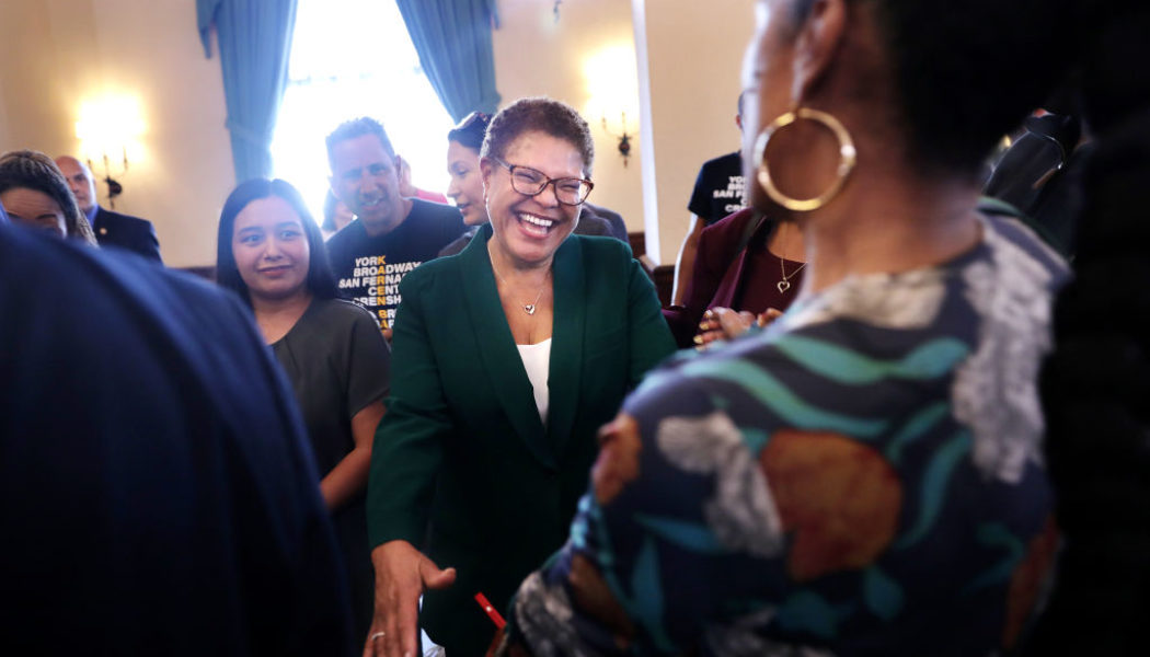 L.A. Mayor-Elect Karen Bass Vows To “Solve Homelessness”