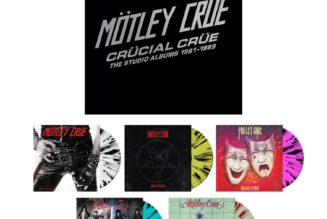 Mötley Crüe Announce “Crücial Crüe: The Studio Albums 1981-1989” Vinyl Box Set