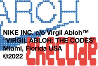 Nike To Host ‘Virgil Abloh: The Codes c/o Architecture’ Exhibit In Miami