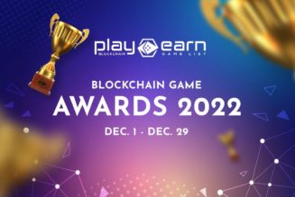 PlayToEarn Blockchain Game Awards 2022 Announced With $10K in Prizes