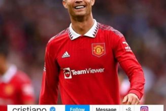 Ronaldo Hits 500 Milion Followers On Instagram