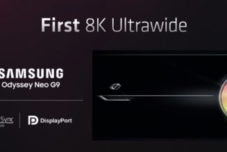 Samsung is building an ‘8K’ ultrawide monitor to succeed its massive Odyssey Neo G9