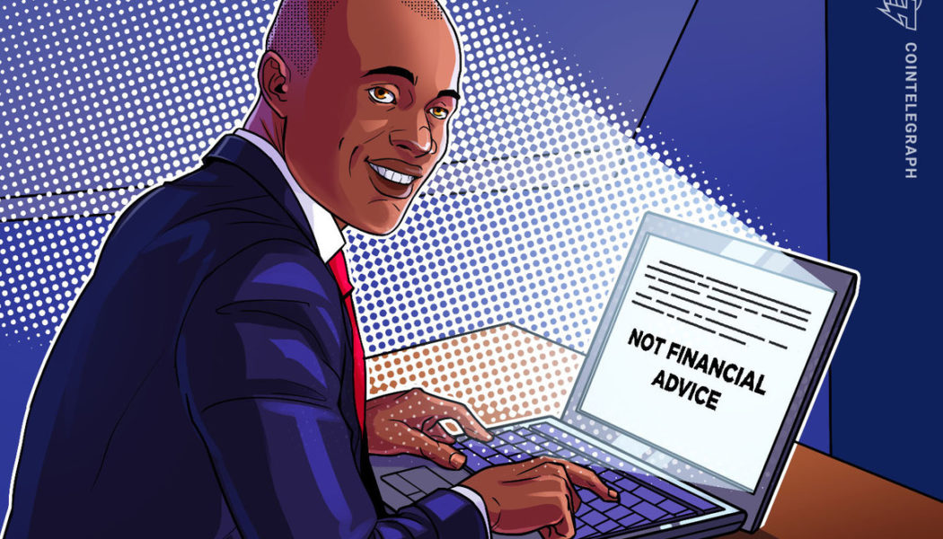 Saying ‘not financial advice’ won’t keep you out of jail: Crypto lawyers