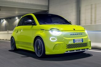 The Abarth 500e Is One Angry Little Electric Hot Hatch
