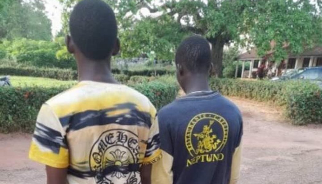 Two Teenagers Arrested After The Herbalist They Approached For Money Ritual Reported Them