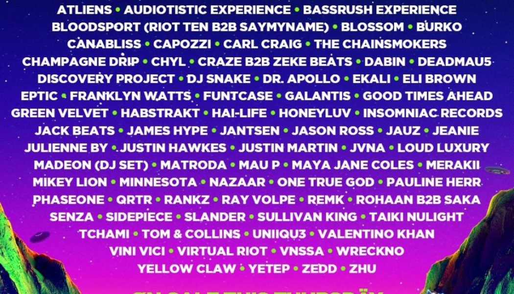 Zedd, deadmau5, More Confirmed for Countdown NYE 2022: See the Full Lineup