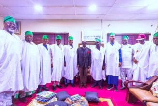 2023: Atiku Abubakar meet Christian and Muslims leaders in Jos
