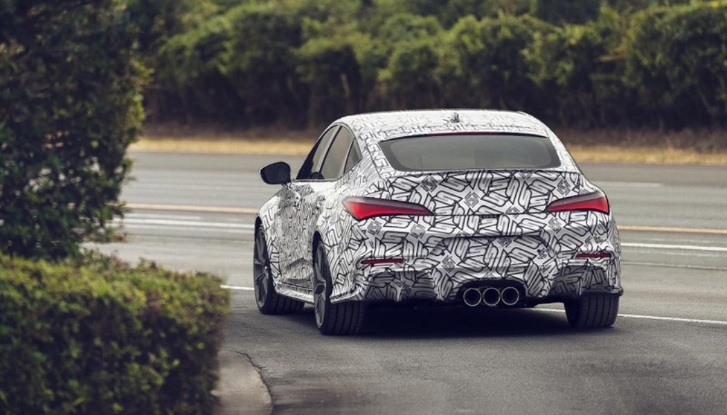 Acura Teases the 2024 Integra Type S