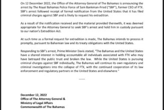 Breaking: FTX founder Sam Bankman-Fried arrested, set to be extradited to US