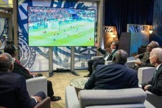 Buhari, Biden Watch France vs Morocco Match With Moroccan PM