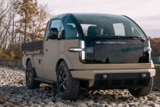 Canoo repurposed its bubbly electric pickup truck for the US Army
