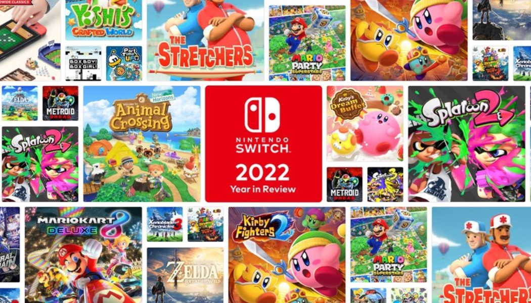 Check Out the Nintendo Switch 2022 Year in Review