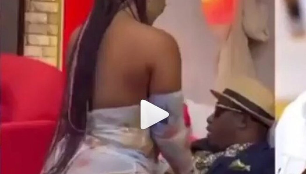 Controversial Relationship Counsellor Displays ‘New Wild S3x Styles With A Lady On Live TV (VIDEO)