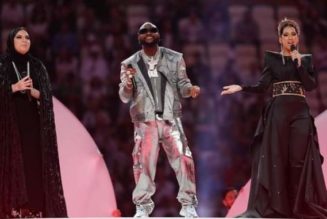 Davido dropped Christmas/New message after #worldcupqatar2022 performance