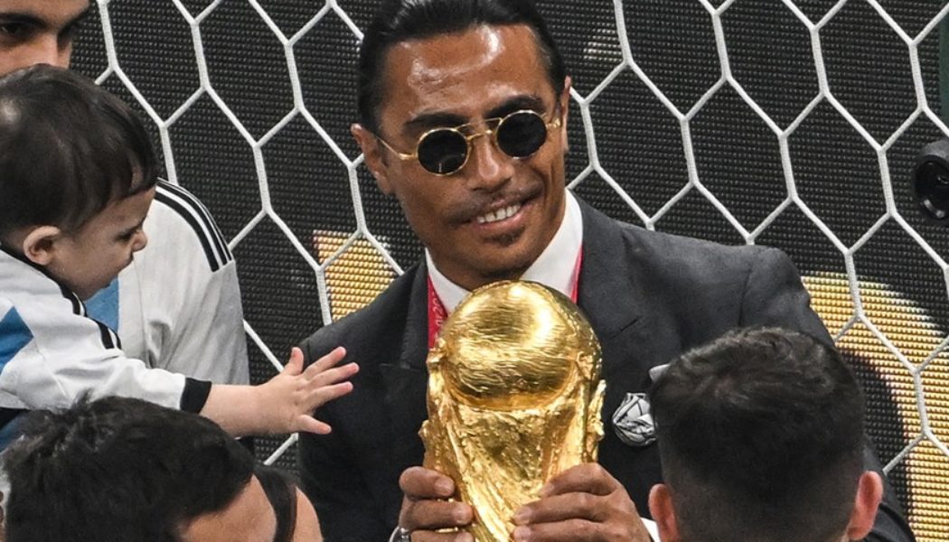 FIFA To Investigate Salt Bae’s “Undue Access” to the Pitch After World Cup Final