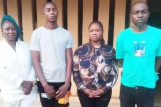 Four internet fraudsters arrested for allegedly abducting their colleague after he gave them N2k out of the N26m they got from a ‘client’