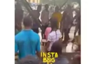 Freshers Ritual: Unical male students harassed a girl who didn’t want to participate