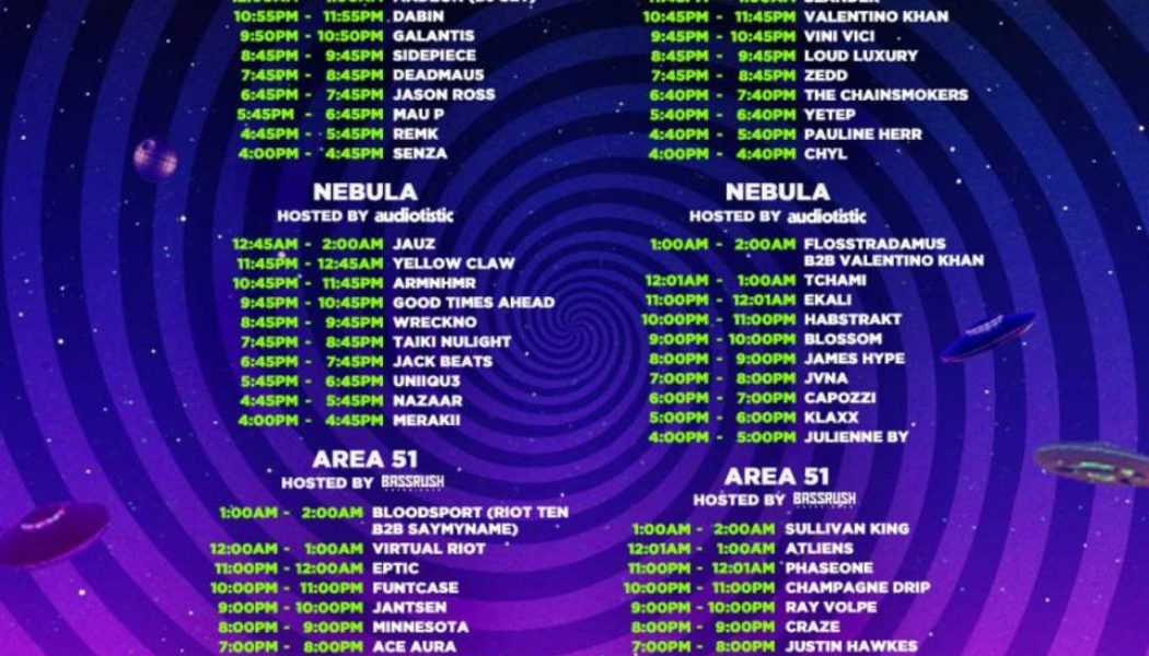 Here Are The Set Times For Countdown NYE 2022