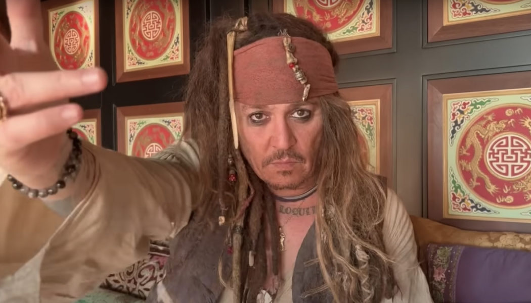Johnny Depp Appears as Captain Jack Sparrow for Make-A-Wish Video Message: Watch