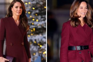 Kate and Pippa Both Wore This Powerful Colour to the Same Event
