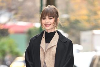 Lily Collins Nails Winter Dressing in 4 Warm, yet Chic Looks