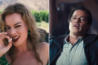 Margot Robbie Improvised a Scene in Babylon Just So She Could Kiss Brad Pitt