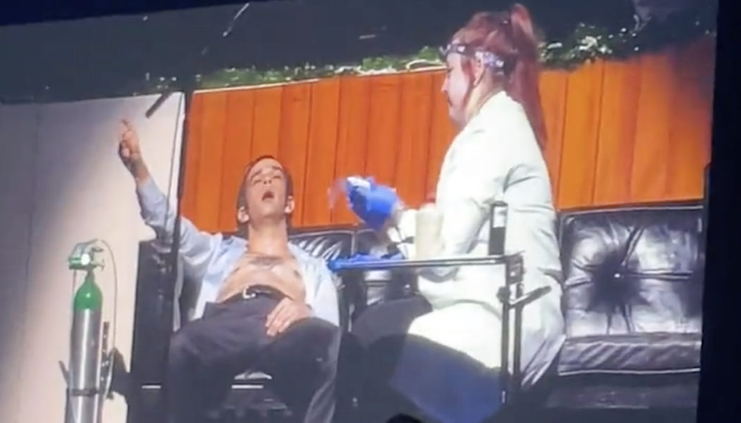 Matty Healy Gets a Tattoo on Stage During The 1975 Concert: Watch