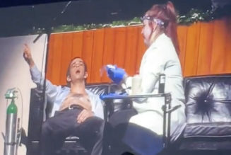 Matty Healy Gets a Tattoo on Stage During The 1975 Concert: Watch