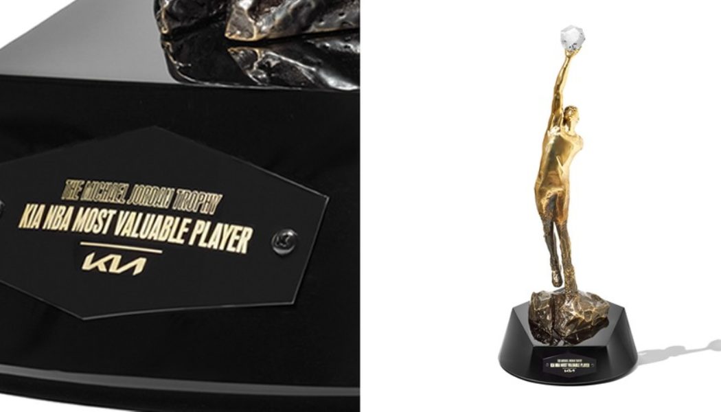 NBA Unveils Redesigned, Renamed Kia Performance Award Trophies