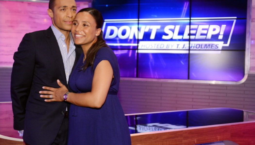 Philandering ‘GMA3’ Host T. J. Holmes Files For Divorce From His Wife Marilee Fiebig