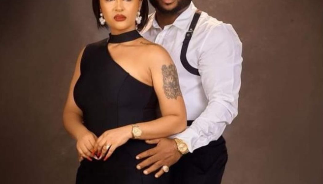 PHOTOS: Actress Rosaline Meurer Marks Third Wedding Anniversary With Churchill, Ex-Tonto Dikeh Husband