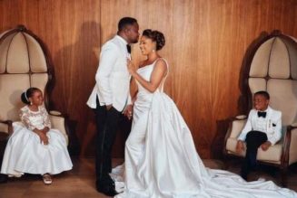 PHOTOS: Actress Seun Osigbesan, Husband Mark 10th Wedding Anniversary