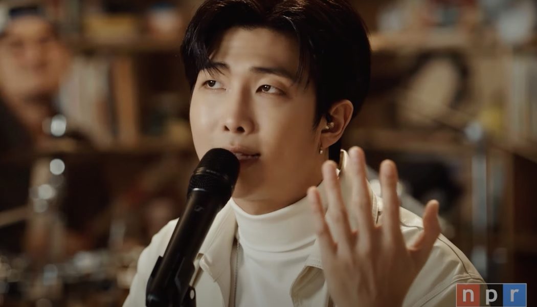 RM Brings the Many Shades of His New Album Indigo to NPR’s Tiny Desk: Watch