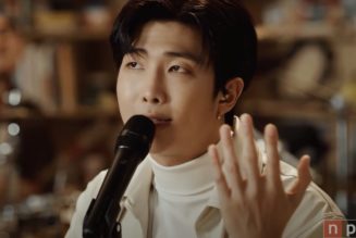 RM Brings the Many Shades of His New Album Indigo to NPR’s Tiny Desk: Watch