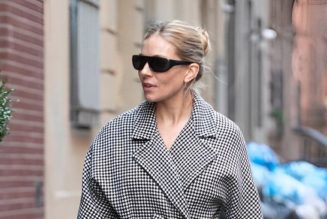 Sienna Miller Just Wore the Classy Coat Trend I Always See in Paris
