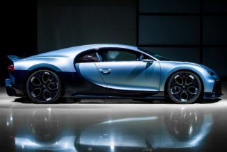 The Bugatti Chiron Profilée Is Going Up for Auction in Paris