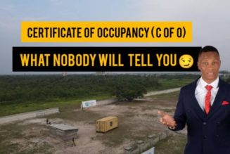 The Six Types of certificates of occupancy you should know about by Dennis Isong