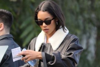 This Zara Leather Jacket Is Just Like Laura Harrier’s But Costs £3500 Less
