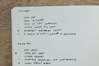 What keeping a bullet journal taught me about using to-do list apps