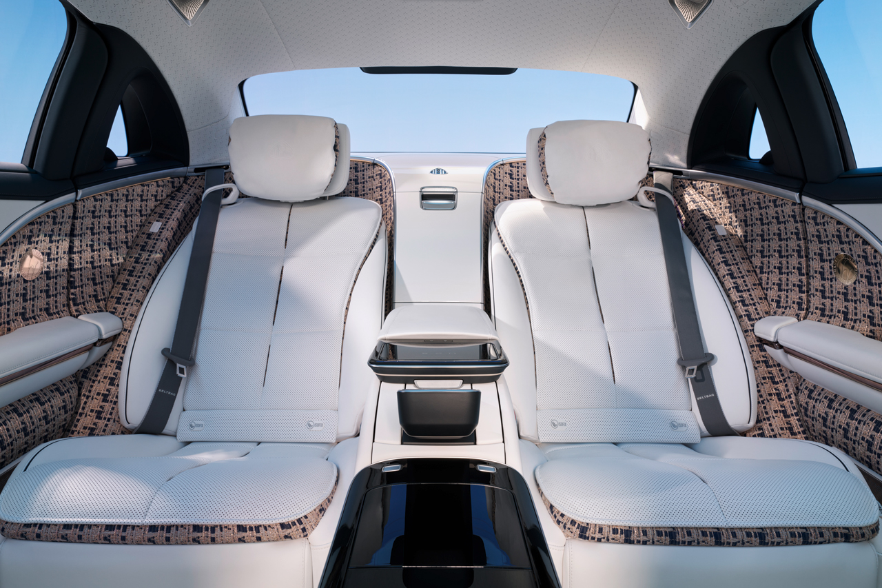 mercedes maybach details haute voiture car exclusive fashion boucle linen s class 680